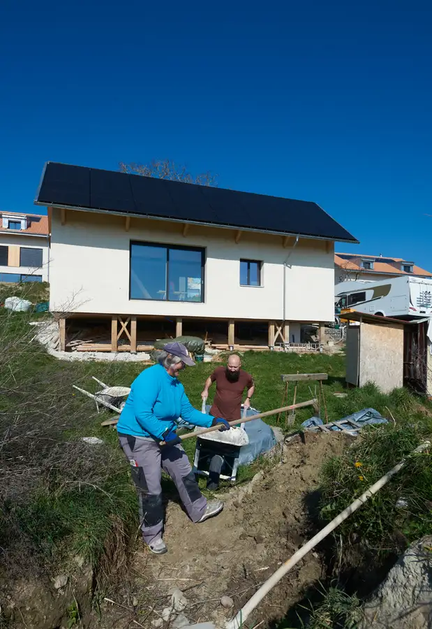 Maison paille Surpierre 3534
